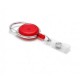 100 zip plastique rouge